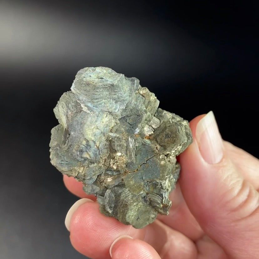Marcasite After Pyrrhotite with Pyrite, Trepca Mine, Kosovo