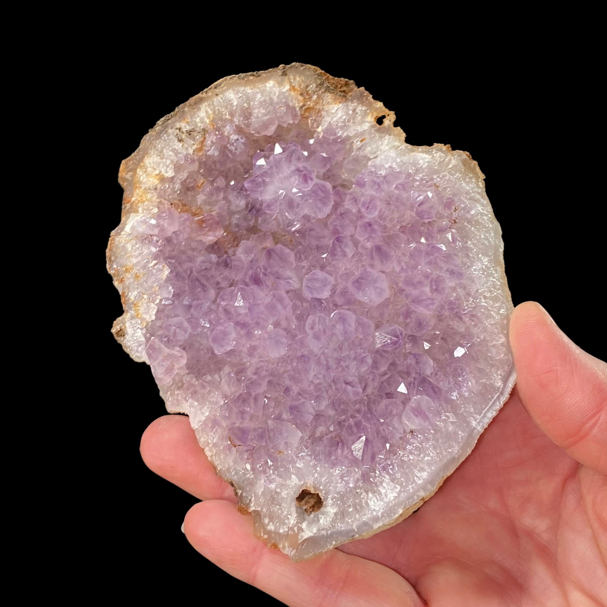 Complete Purple Amethyst Geode from Maharashtra, India