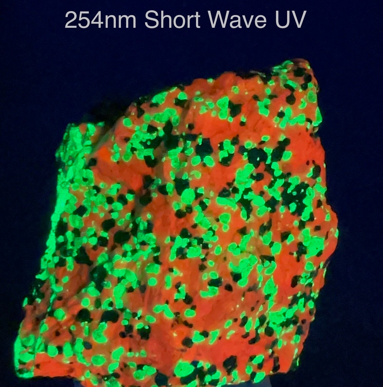 ONE Willemite, Calcite & Franklinite Specimen - Fluorescent  - TWO SIZES AVAILABLE