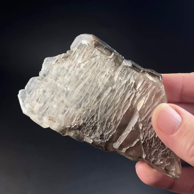 Unique Tabular Smoky Quartz Crystal