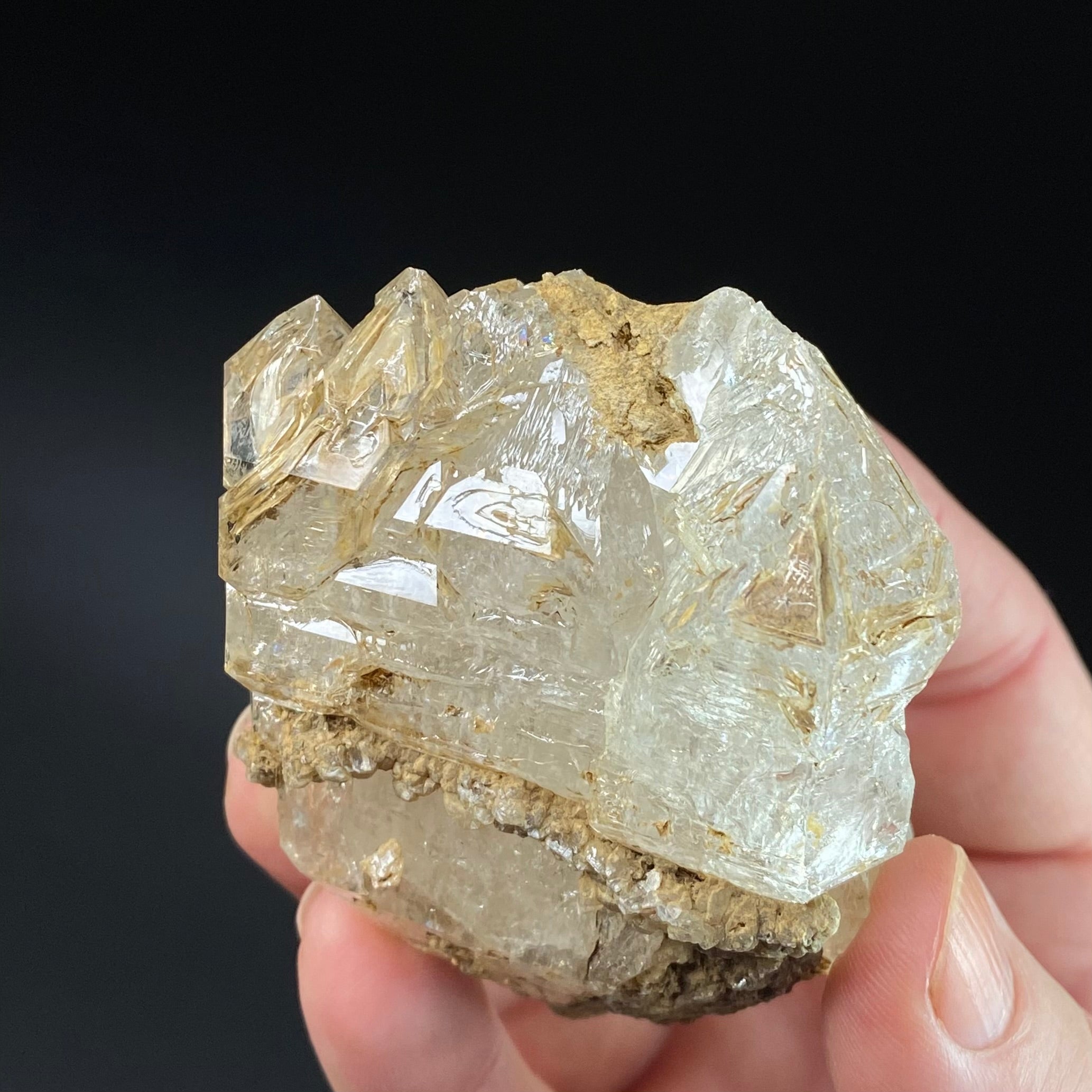 Elestial Fenster Quartz Crystal with Multiple Terminations