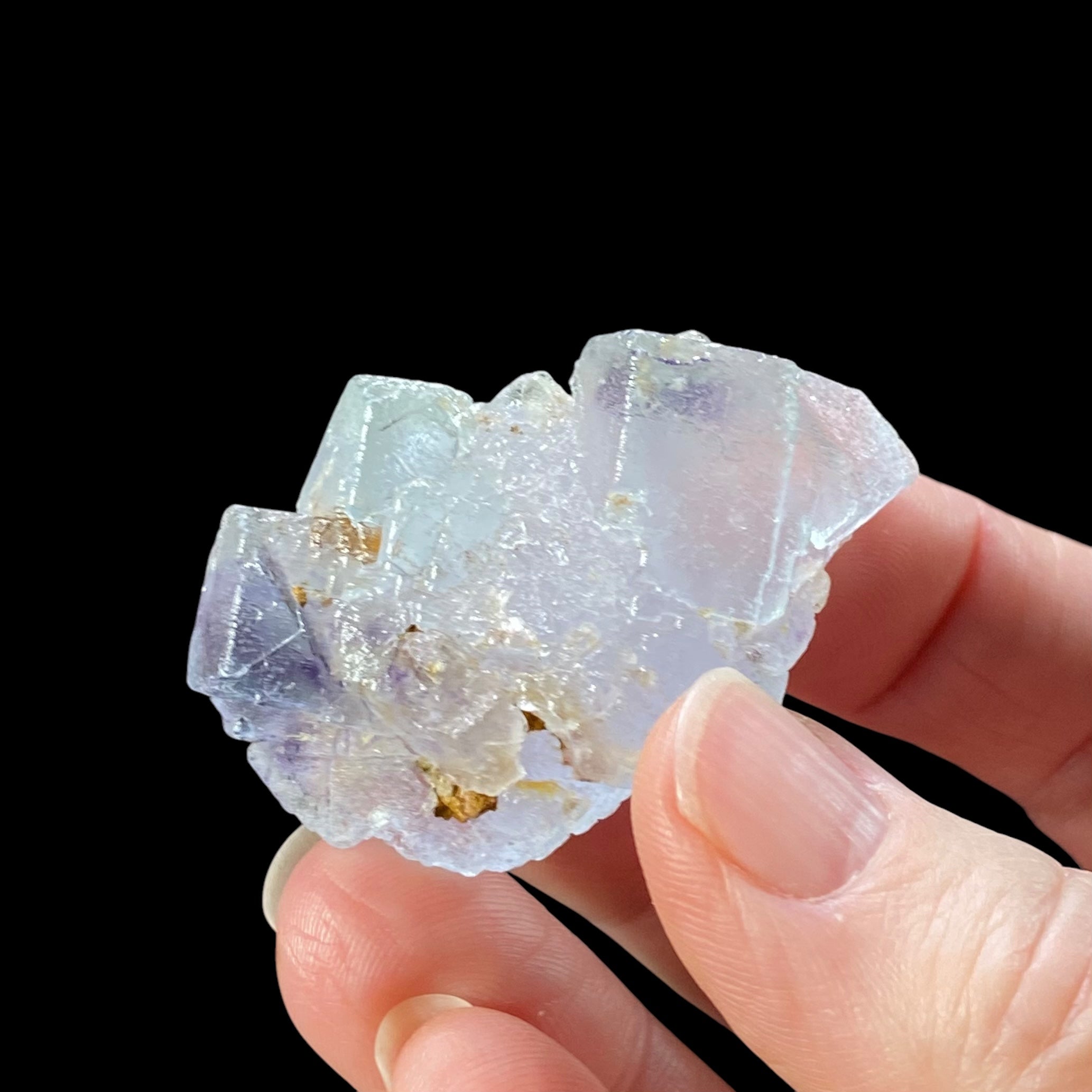 Blue & Purple Fluorite Cluster, Riemvasmaak, South Africa