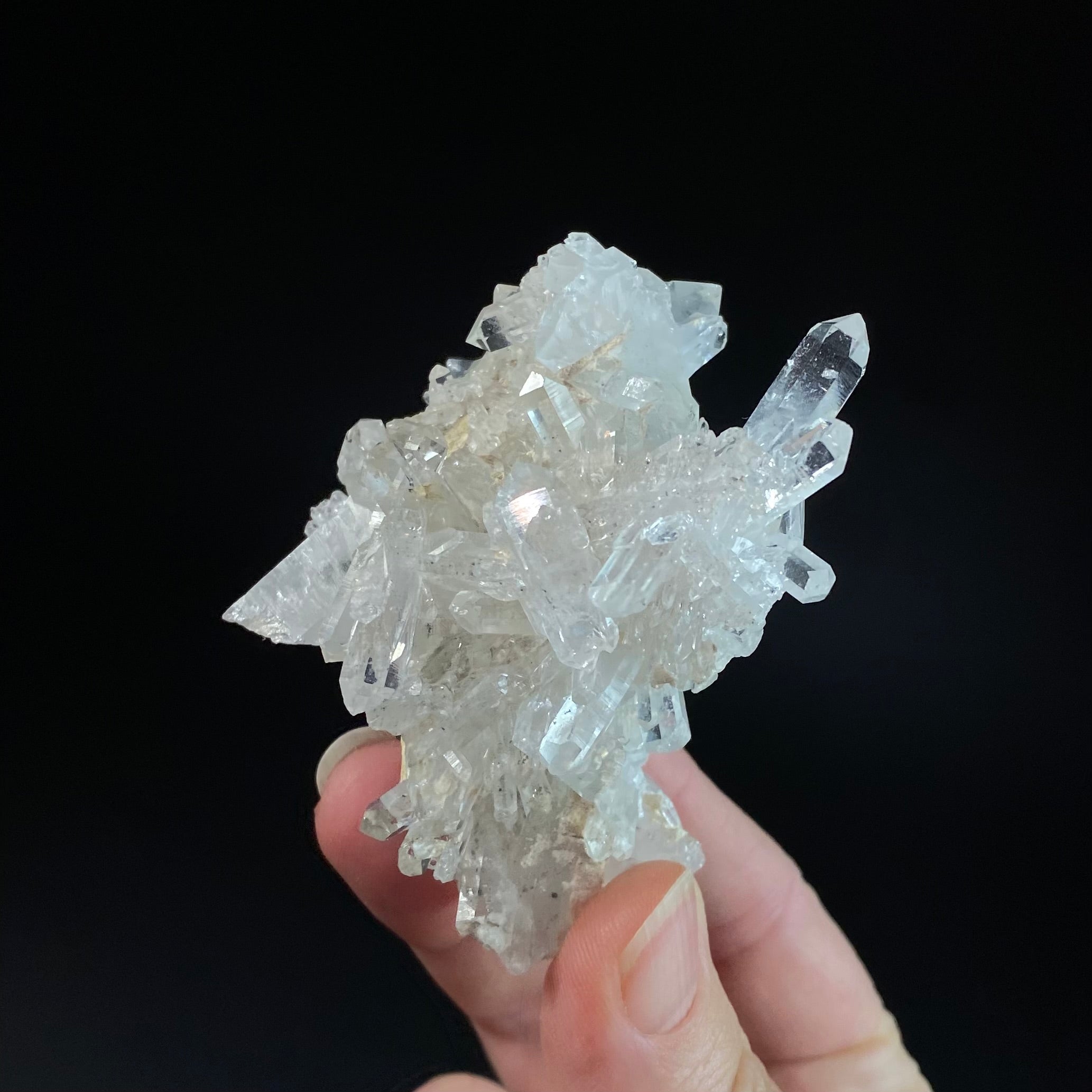 Clear Quartz Crystal Cluster, Balochistan, Pakistan