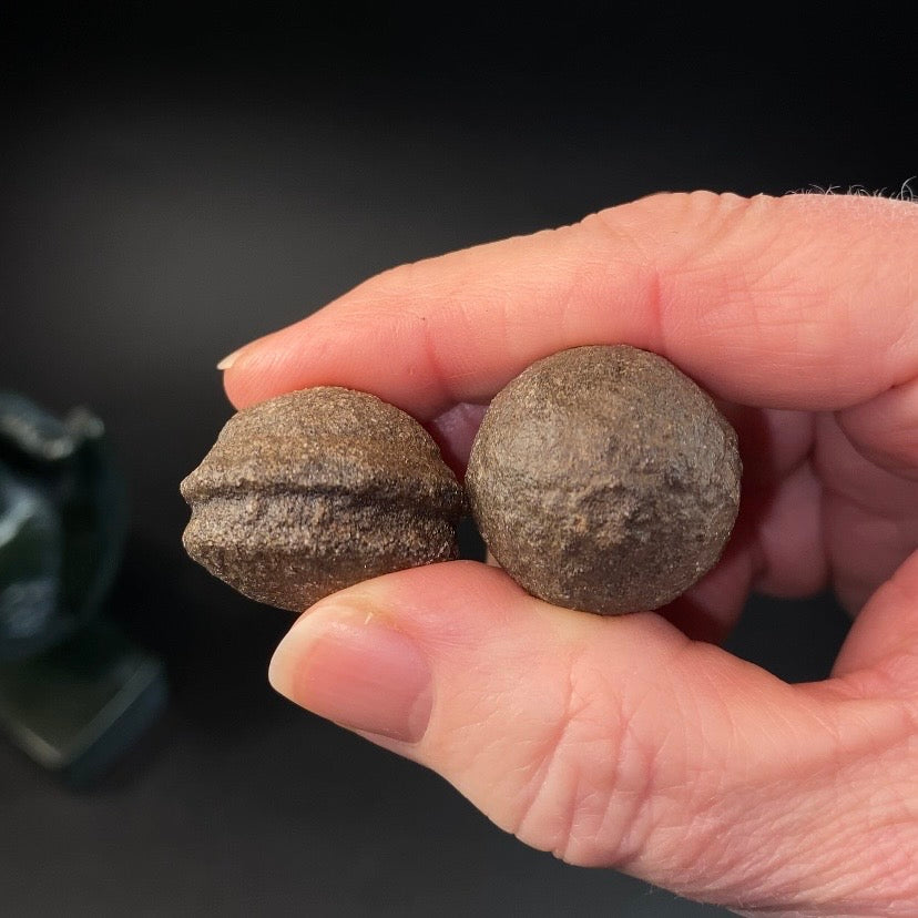Shaman Stone aka Moqui Marble Male and Female Pair of Stones