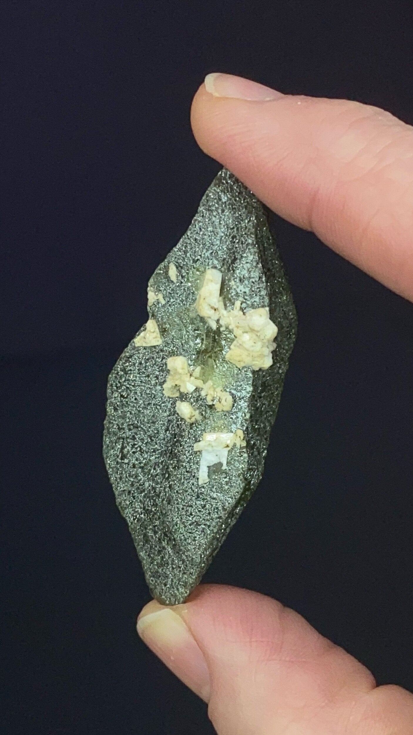 Titanite / Sphene Crystal with Chlorite Surface