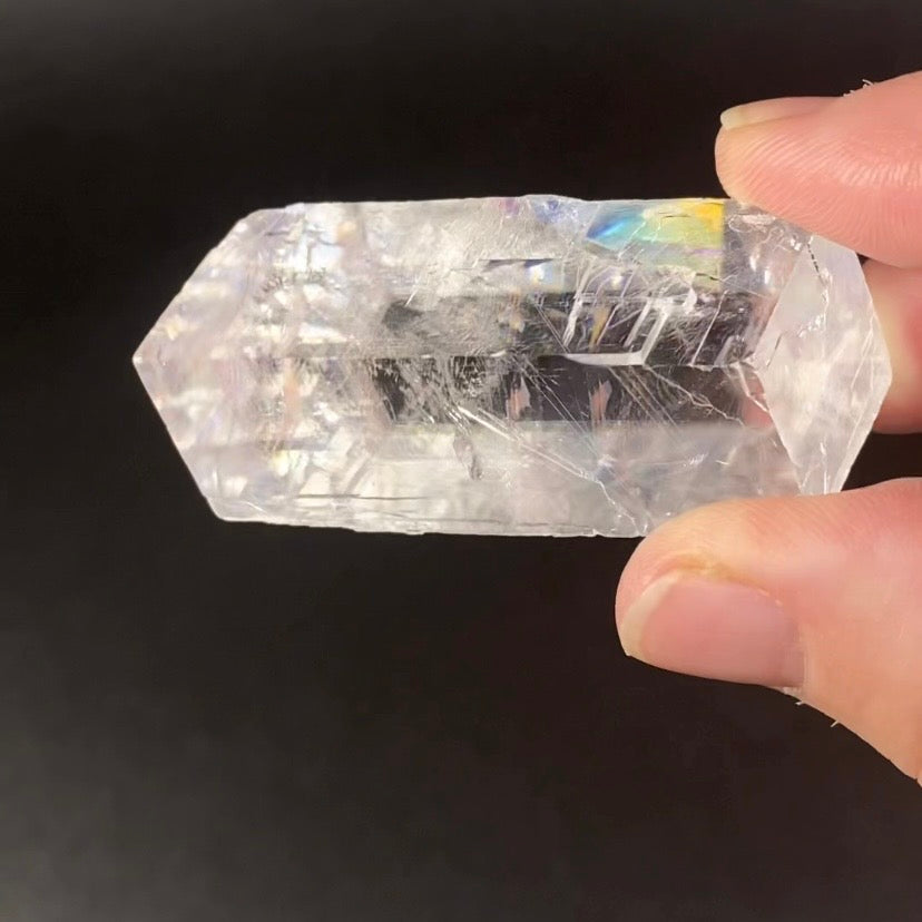 Rainbow Optical Calcite Specimen from Madagascar