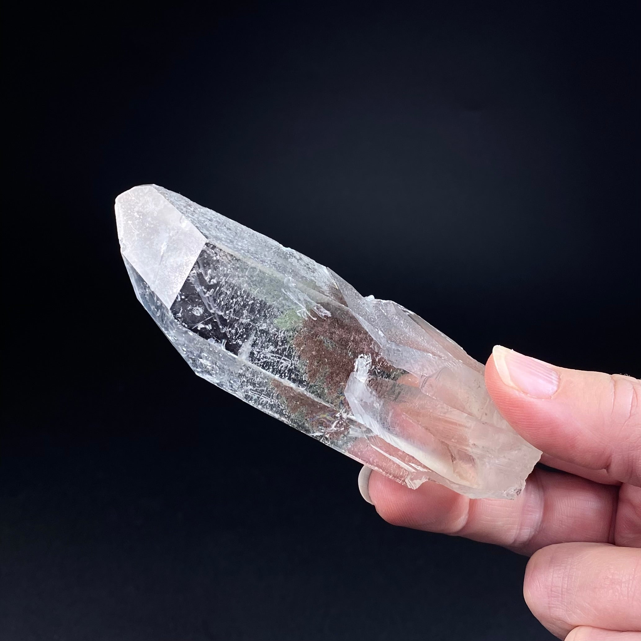 Garden Quartz Cluster aka Lodalite with Large Window