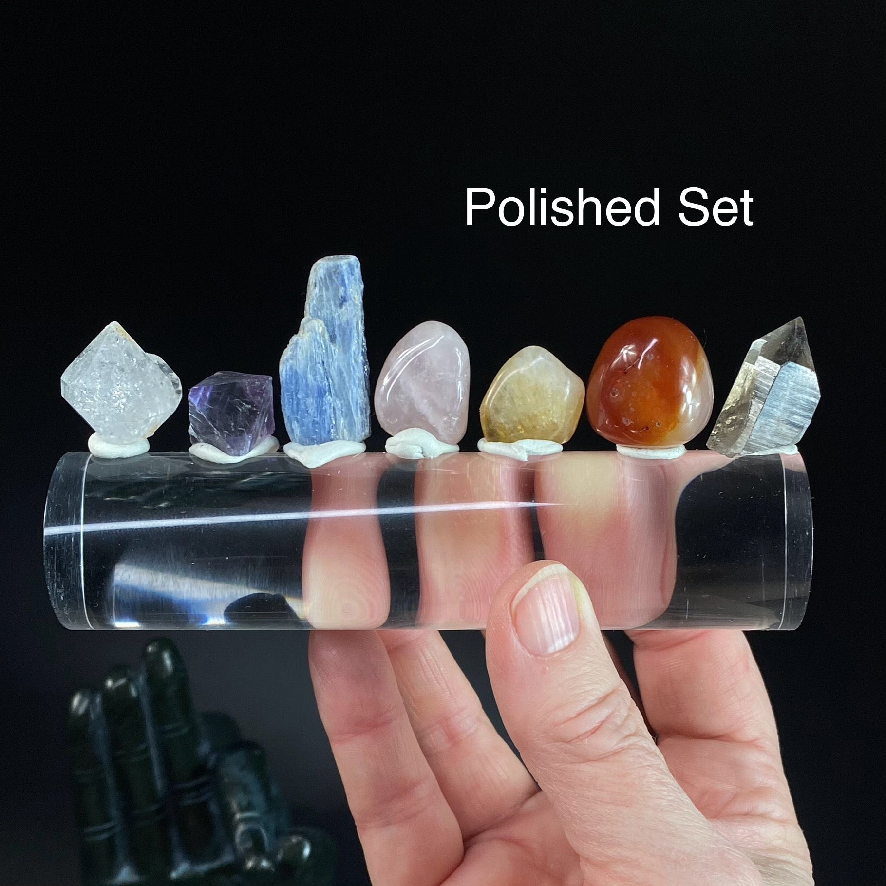 Not Your Average Chakra 7 Crystal Set, Two Styles Available