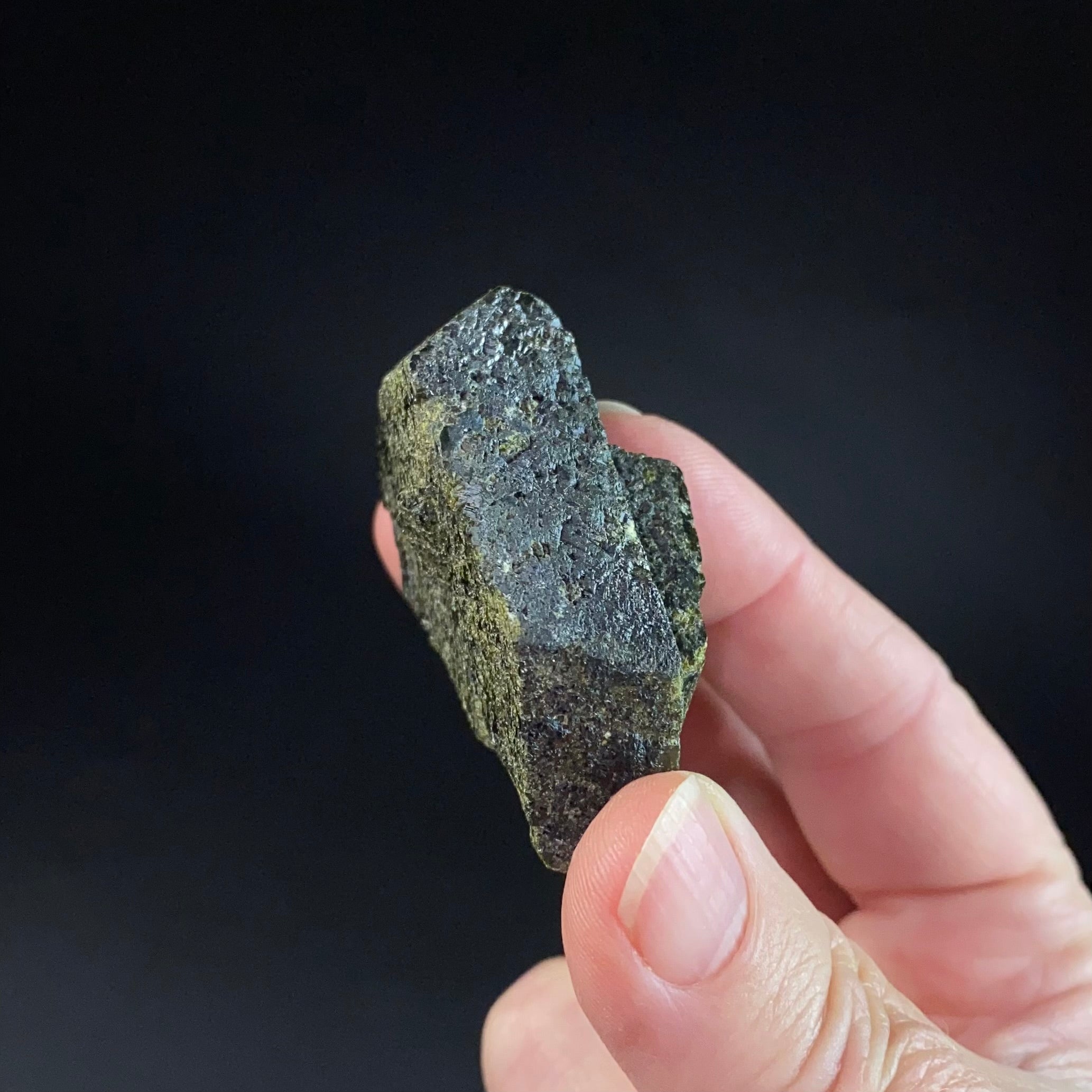 Epidote and Magnetite Specimen, Ras Koh Mountains, Kharan, Balochistan, Pakistan