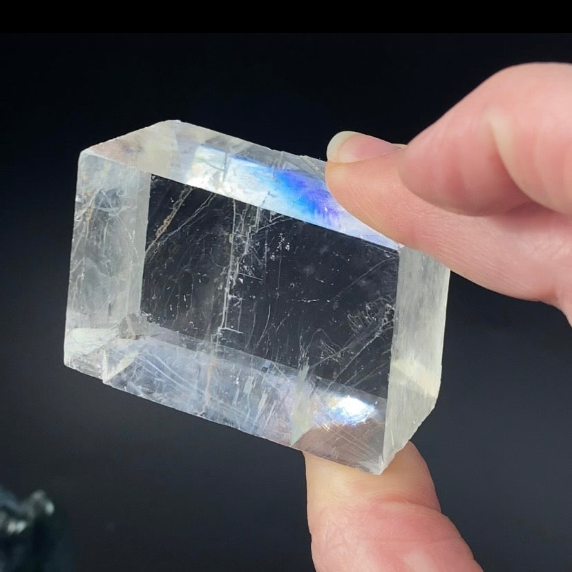 Rainbow Iceland Spar Optical Calcite Specimen from Brazil