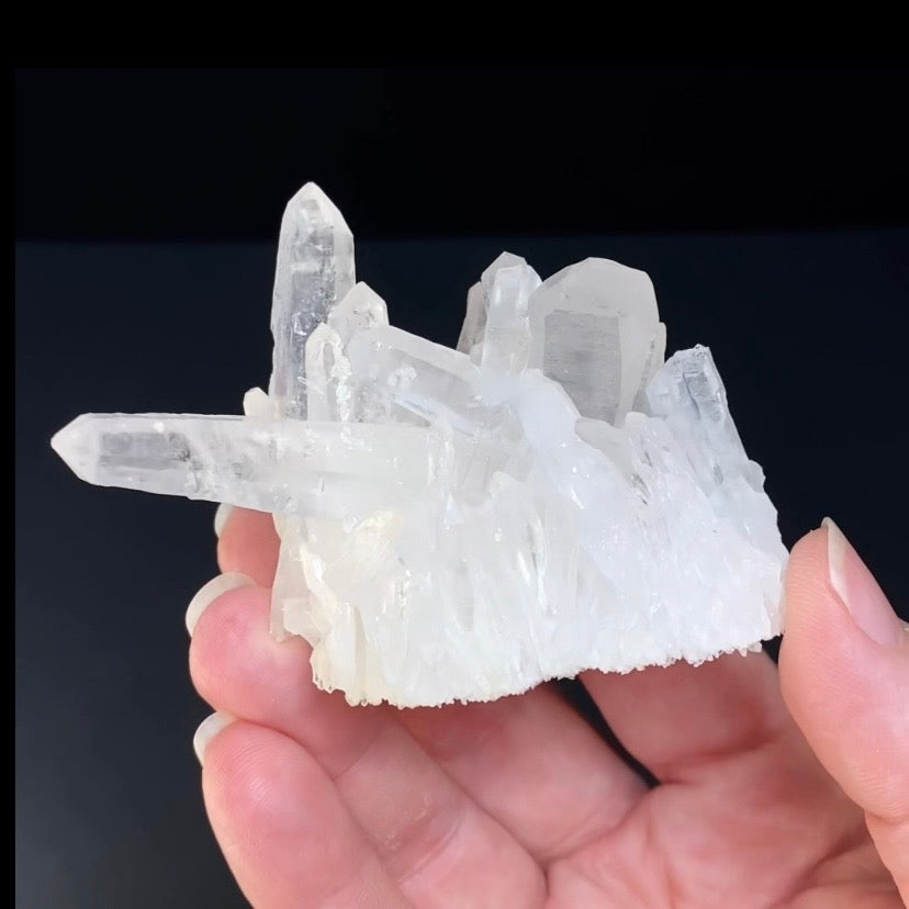 Clear Quartz Crystal Cluster from Minas Gerais, Brazil