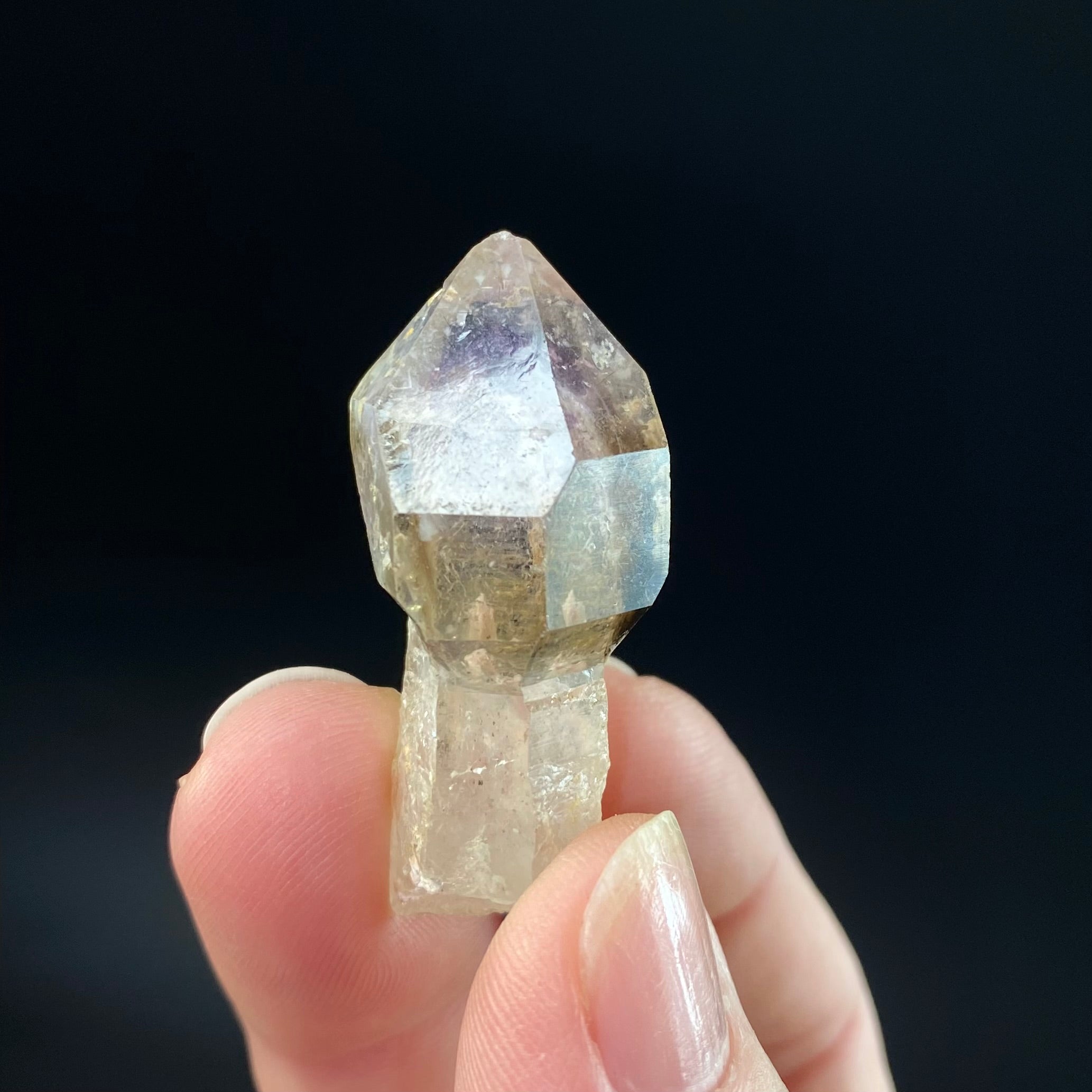 Smoky Amethyst Scepter Crystal from Mexico