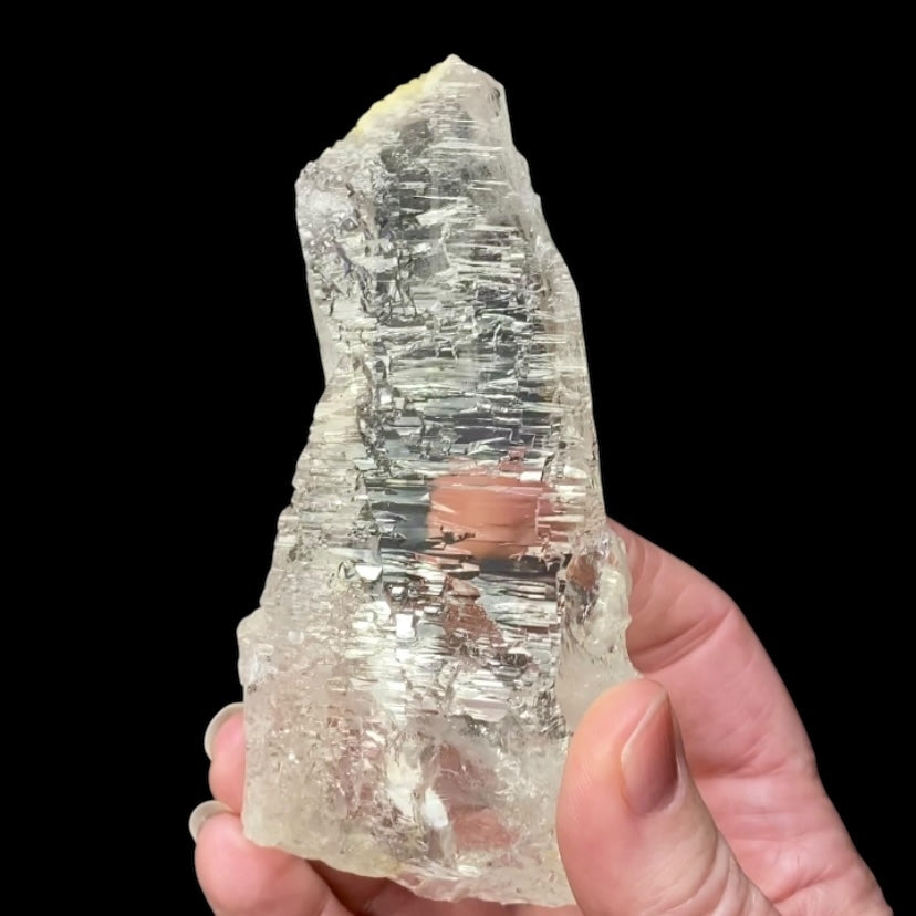 Himalayan Hydrothermal Etched Clear Nirvana Quartz Crystal