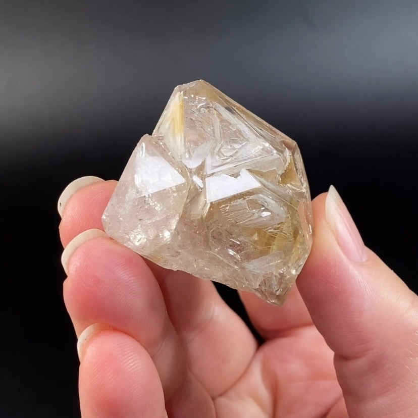 Double Terminated Fenster Window Quartz Crystal