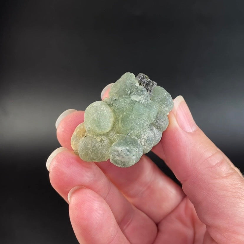 Botryoidal Prehnite Specimen with Epidote, Kayes Region, Mali