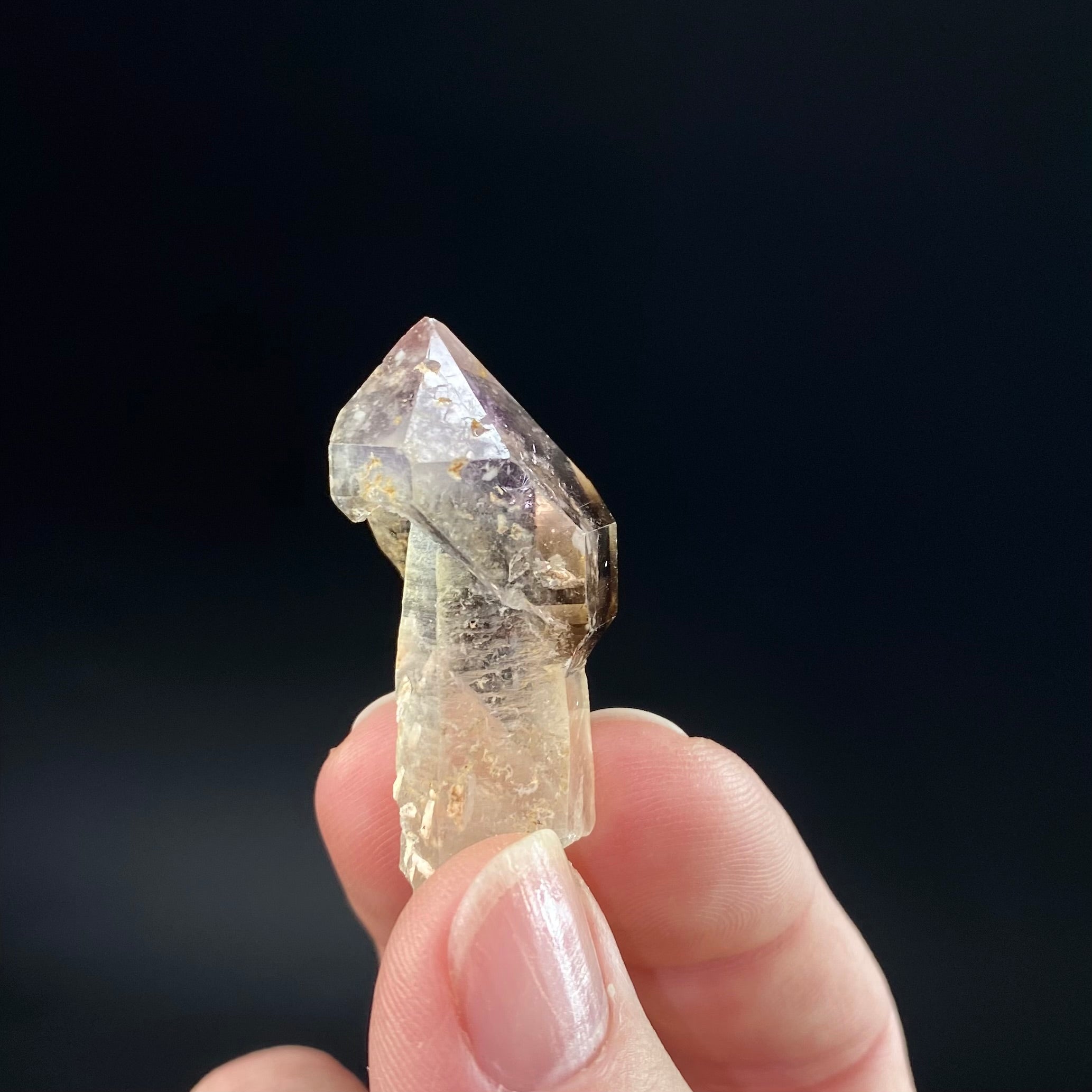 Smoky Amethyst Scepter Crystal from Mexico