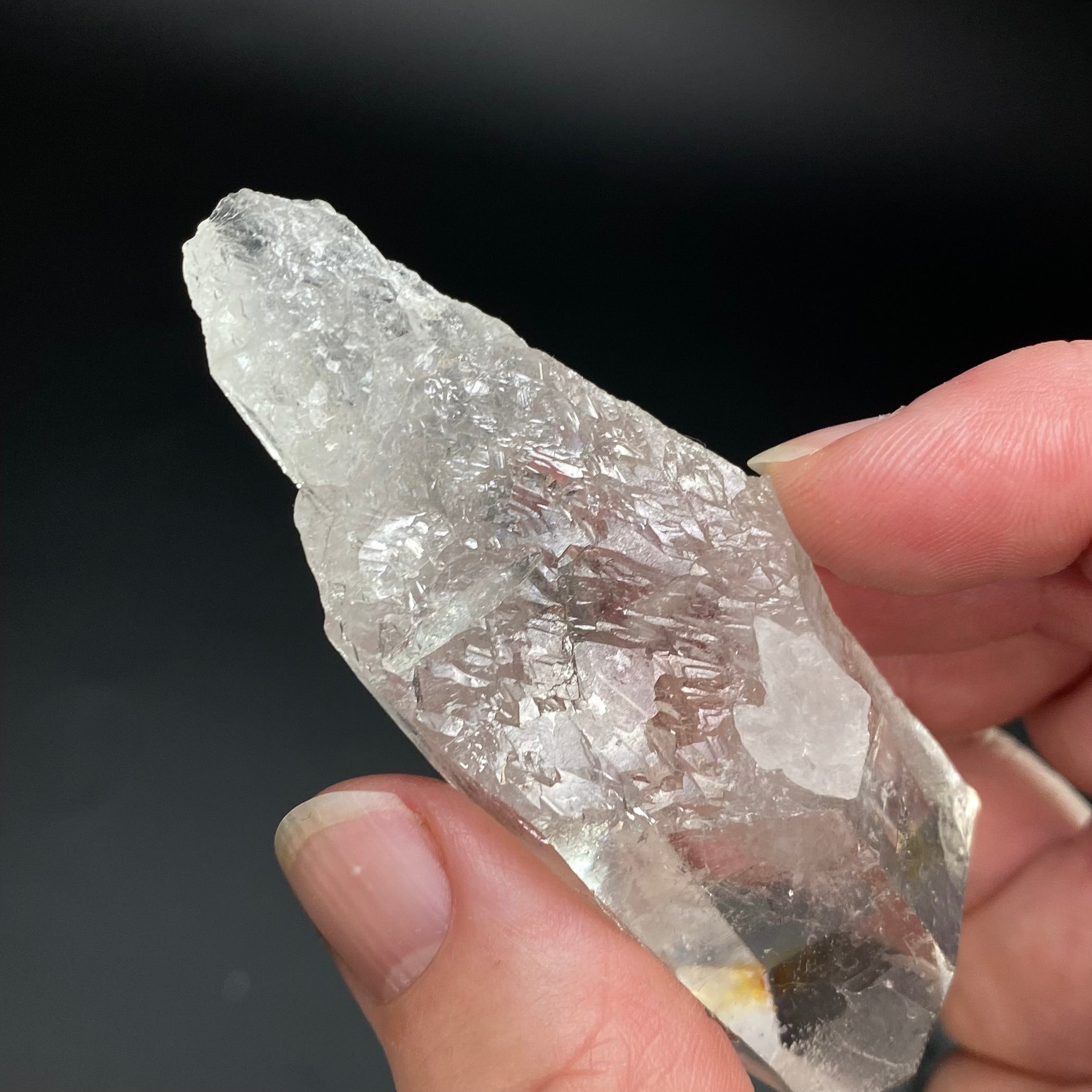 Water Clear Starbrary Quartz Crystal with Multiple Record Keepers