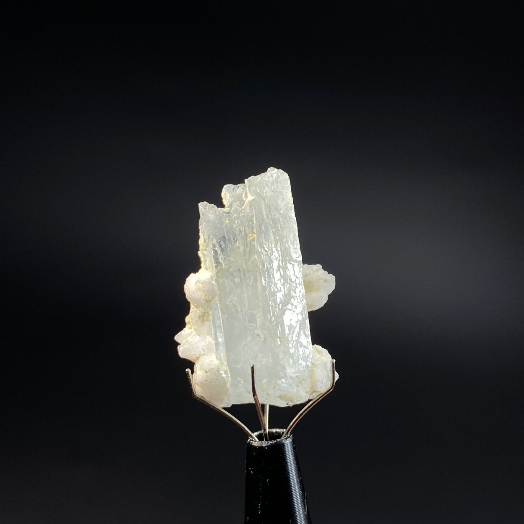 Aquamarine Crystal with Feldspar Shigar Valley, Pakistan