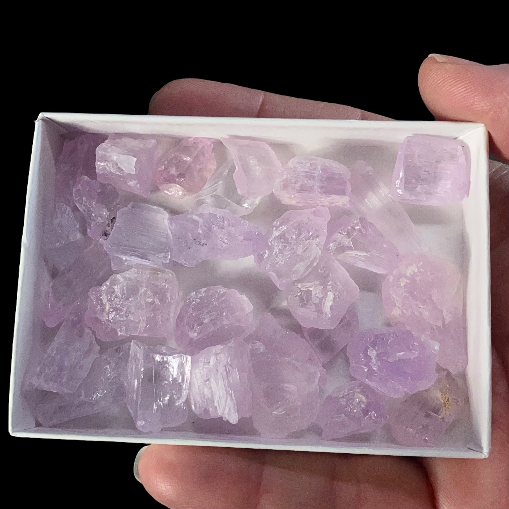 ONE Pink Lavender Spodumene var. Kunzite Crystal, 3 Sizes Available