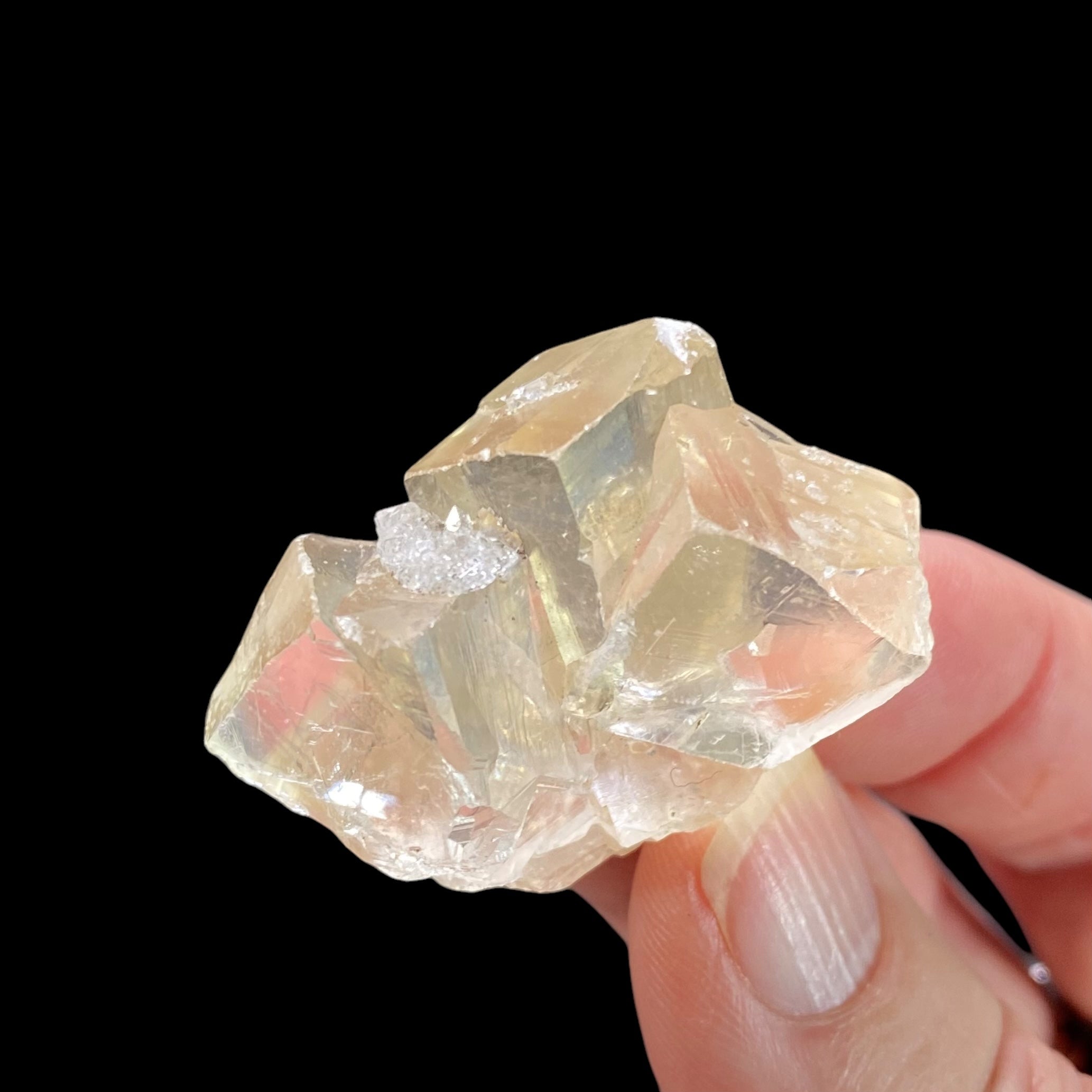 Light Golden Calcite Crystal Cluster