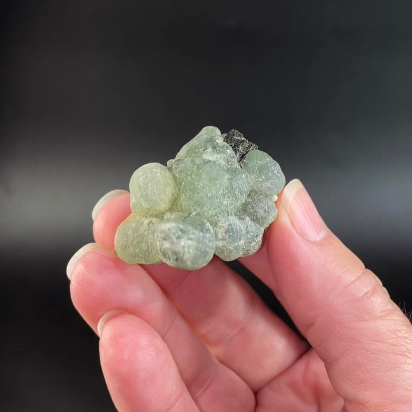 Botryoidal Prehnite Specimen with Epidote, Kayes Region, Mali