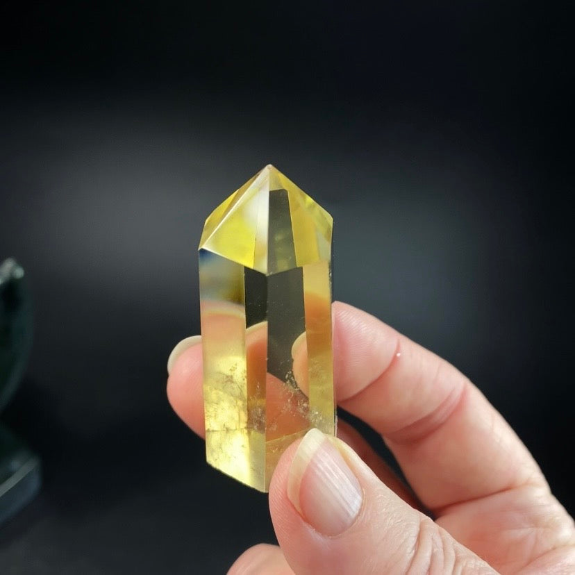 Polished Smoky Citrine Crystal