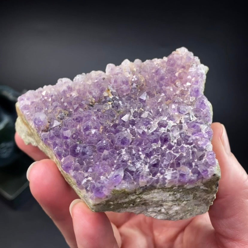 Amethyst Crystals on Matrix from Pakistan