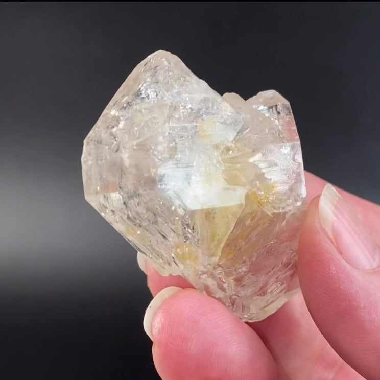Double Terminated Fenster Window Quartz Crystal