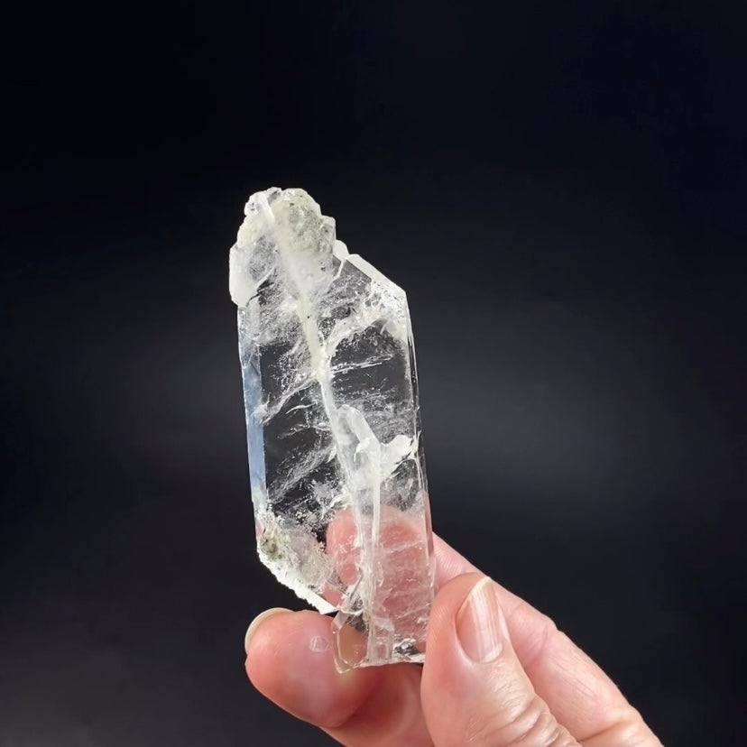 Tabular Faden Quartz Crystal Cluster