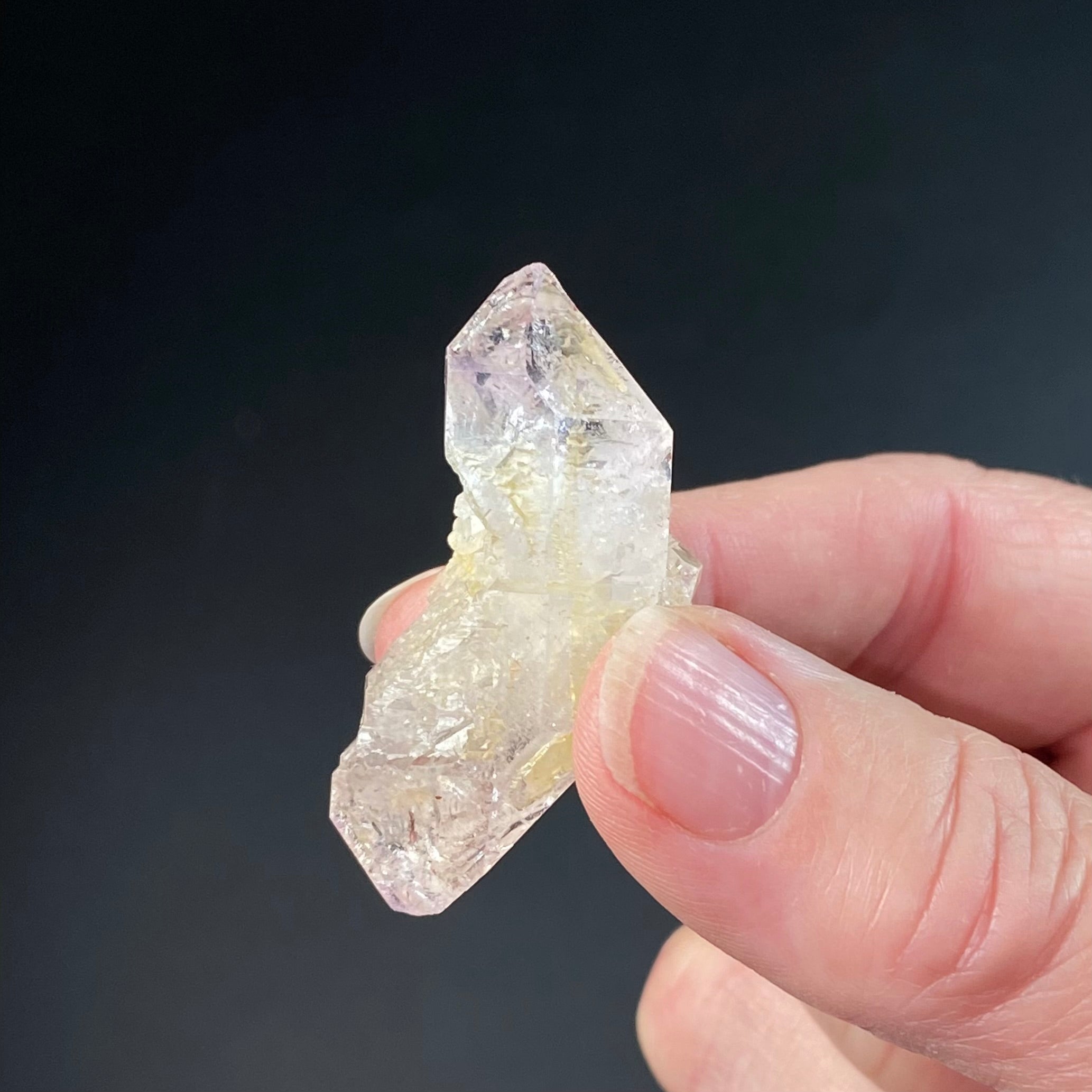 Light Purple Amethyst Crystals, Lot of 4 Crystals