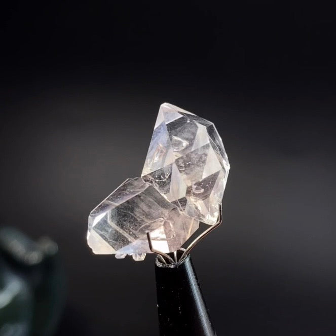Double Terminated Herkimer “Diamond” Quartz Crystal Cluster
