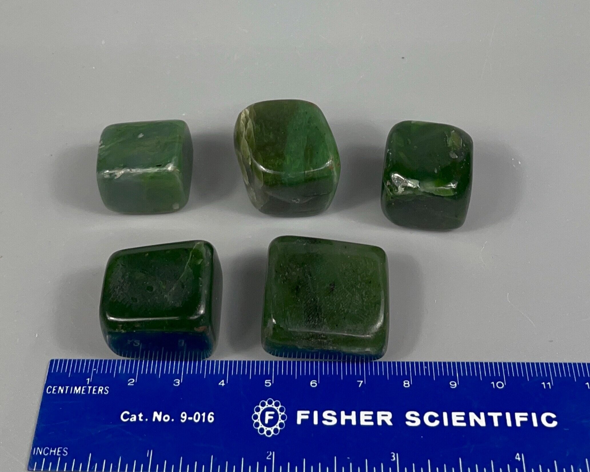 One (1) Nephrite Jade Tumble Stone