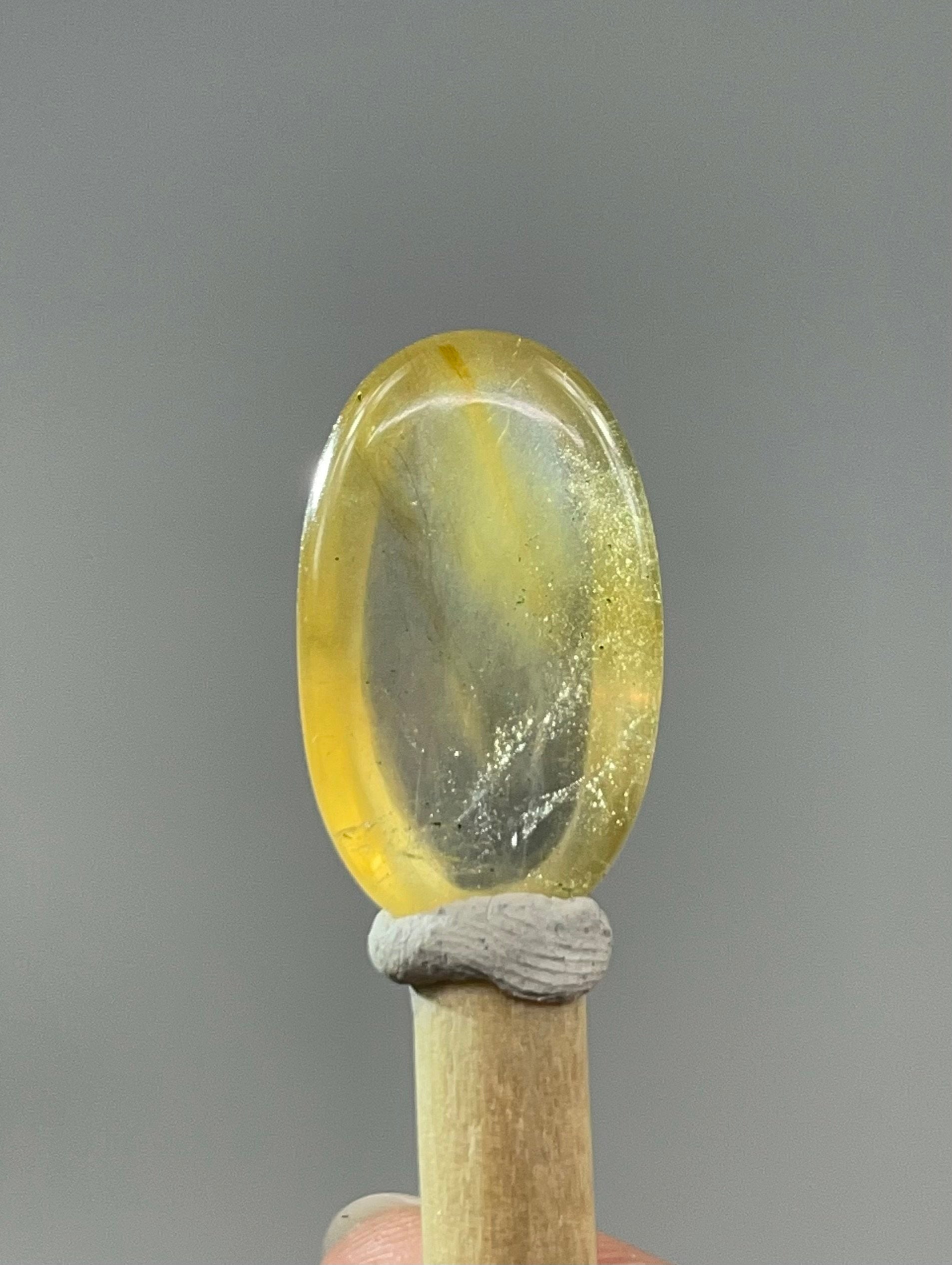 Golden Rutilated Quartz Cabochon