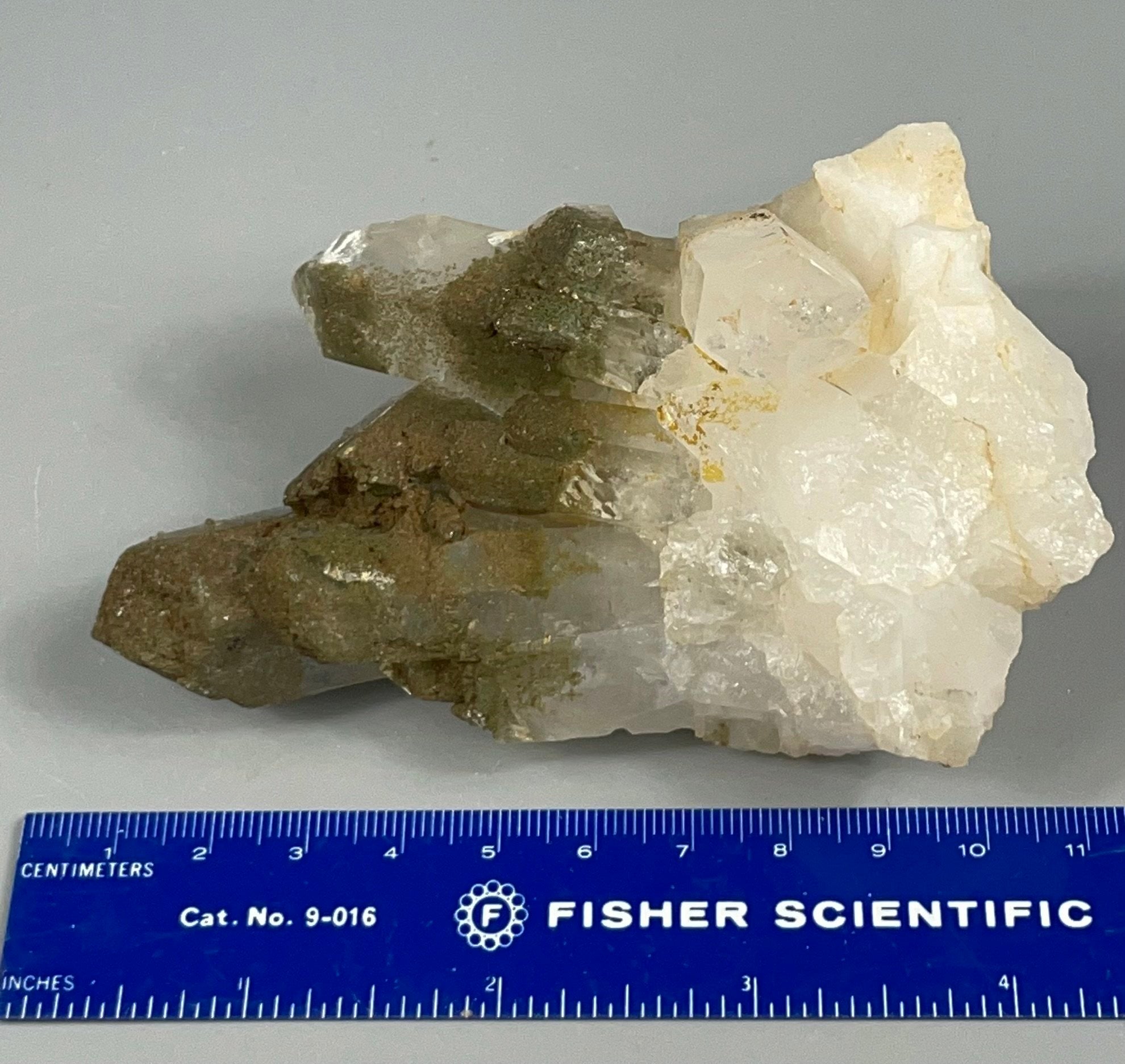 Chlorite Included Quartz Cluster - Garden Quartz